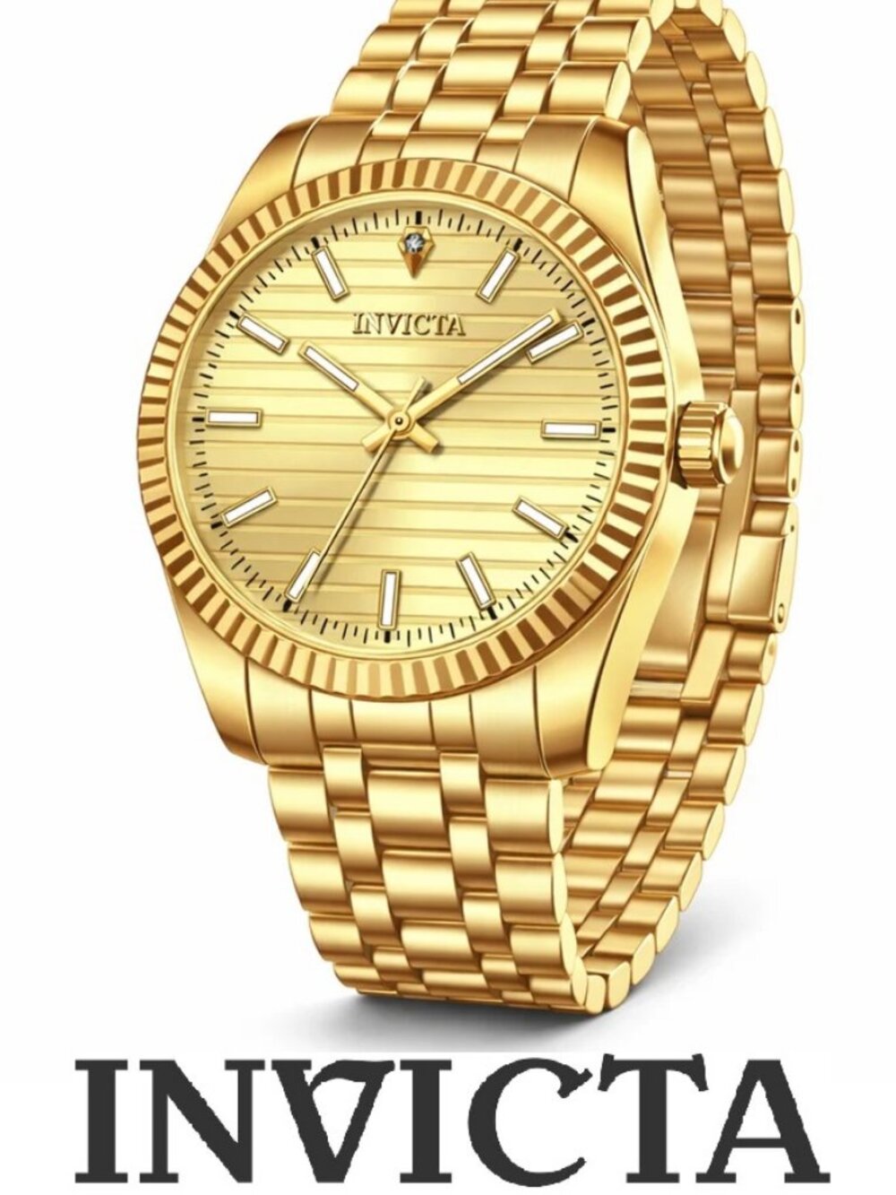 $199 Invicta Celestial Somerset Men's Gold 36mm Quartz Watch 69167 NIB